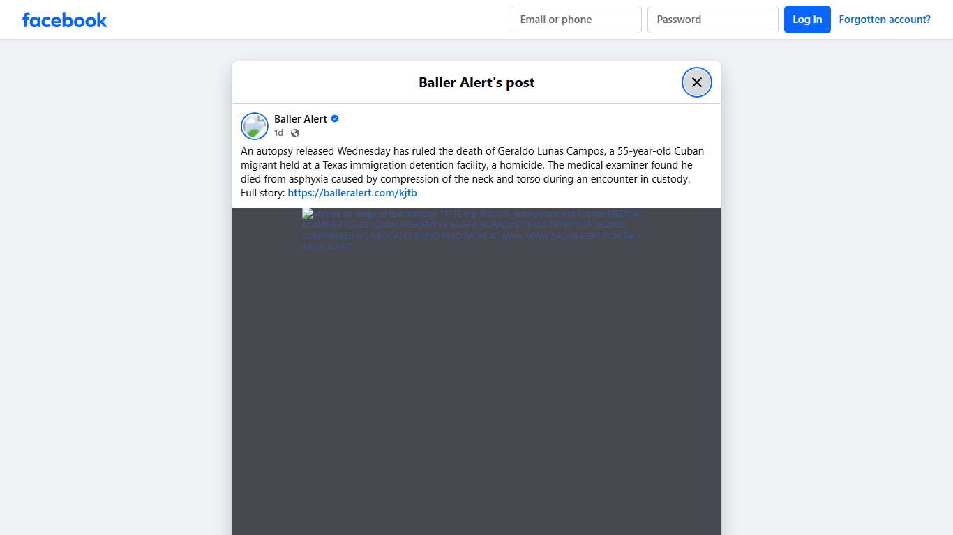 Baller Alert - An autopsy released Wednesday has ruled the... Facebook